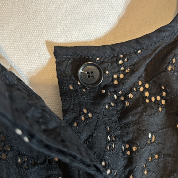 LOFT cutout belted blazer, black, 12P - Picture 7 of 14